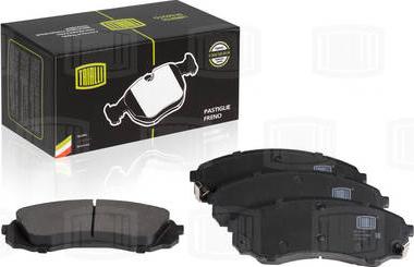 Trialli PF 0849 - Brake Pad Set, disc brake autospares.lv