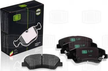 Trialli PF 0806 - Brake Pad Set, disc brake autospares.lv