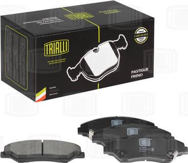 Trialli PF 0816 - Brake Pad Set, disc brake autospares.lv