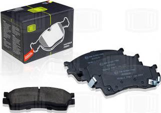 Trialli PF 073101 - Brake Pad Set, disc brake autospares.lv