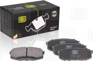 Trialli PF 1918 - Brake Pad Set, disc brake autospares.lv