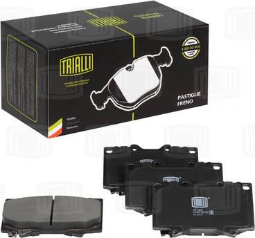 Trialli PF 1936 - Brake Pad Set, disc brake autospares.lv