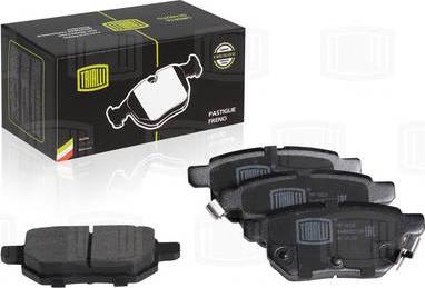 Trialli PF 1924 - Brake Pad Set, disc brake autospares.lv