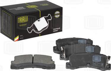 Trialli PF 1920 - Brake Pad Set, disc brake autospares.lv