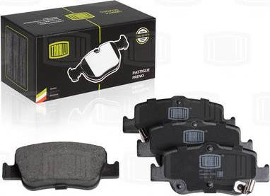 Trialli PF 1928 - Brake Pad Set, disc brake autospares.lv