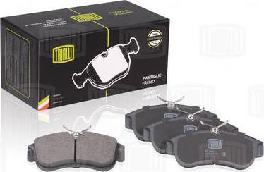 Trialli PF 1414 - Brake Pad Set, disc brake autospares.lv