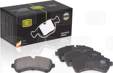 Trialli PF 1504 - Brake Pad Set, disc brake autospares.lv