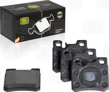 Trialli PF 1512 - Brake Pad Set, disc brake autospares.lv