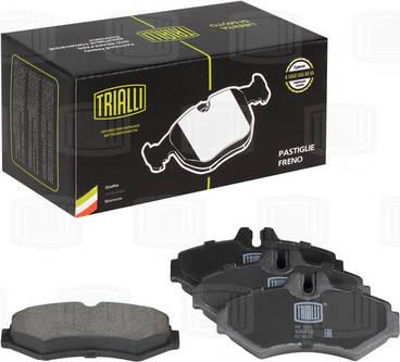 Trialli PF 1571 - Brake Pad Set, disc brake autospares.lv