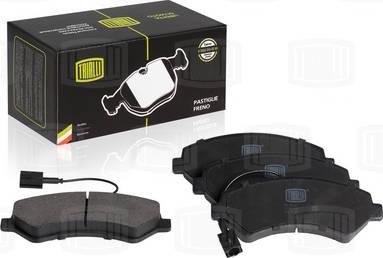 Trialli PF 1610 - Brake Pad Set, disc brake autospares.lv