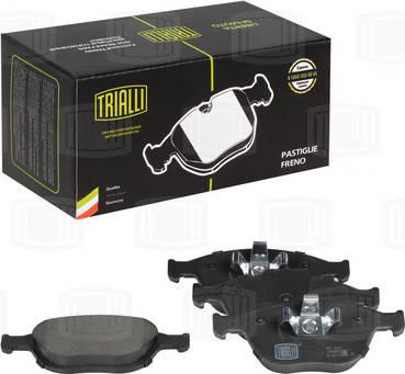 Trialli PF 1015 - Brake Pad Set, disc brake autospares.lv