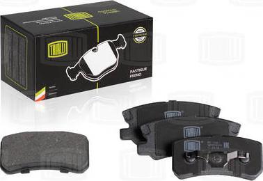 Trialli PF 1104 - Brake Pad Set, disc brake autospares.lv