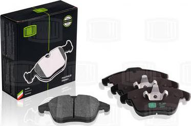 Trialli PF 1803 - Brake Pad Set, disc brake autospares.lv