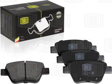 Trialli PF 1881 - Brake Pad Set, disc brake autospares.lv