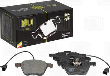 Trialli PF 1839 - Brake Pad Set, disc brake autospares.lv