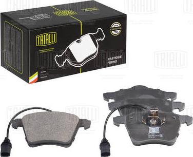 Trialli PF 1838 - Brake Pad Set, disc brake autospares.lv