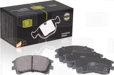 Trialli PF 2501 - Brake Pad Set, disc brake autospares.lv