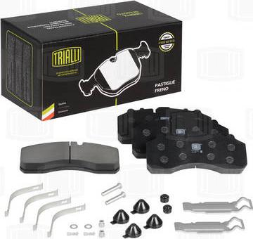 Trialli PFT 029059 - Brake Pad Set, disc brake autospares.lv