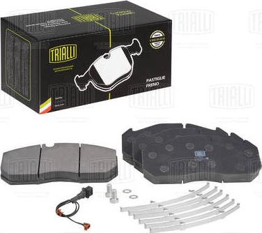 Trialli PFT 29030 - Brake Pad Set, disc brake autospares.lv