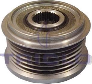 Triclo 421822 - Pulley, alternator, freewheel clutch autospares.lv