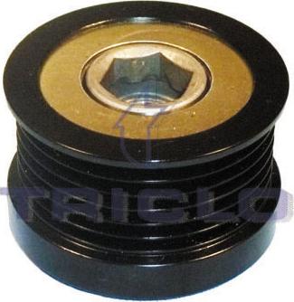 Triclo 428846 - Pulley, alternator, freewheel clutch autospares.lv