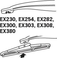 Trico EX300 - Wiper Blade autospares.lv