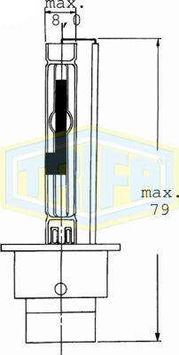 Trifa 02004 - Bulb, spotlight autospares.lv