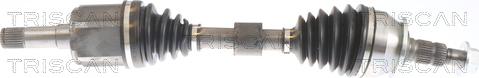 Triscan 8540 24596 - Drive Shaft autospares.lv