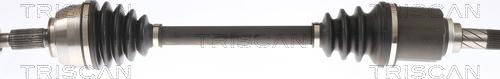 Triscan 8540 25704 - Drive Shaft autospares.lv