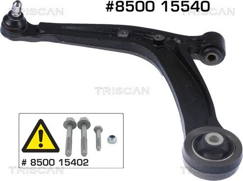 Triscan 8500 15540 - Track Control Arm autospares.lv