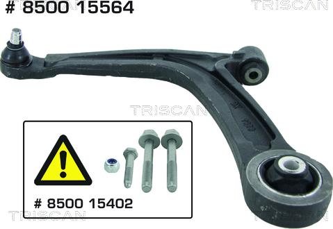 Triscan 8500 15564 - Track Control Arm autospares.lv