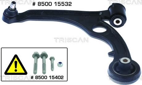 Triscan 8500 15532 - Track Control Arm autospares.lv
