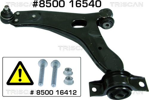 Triscan 8500 16540 - Track Control Arm autospares.lv