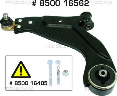 Triscan 8500 16562 - Track Control Arm autospares.lv