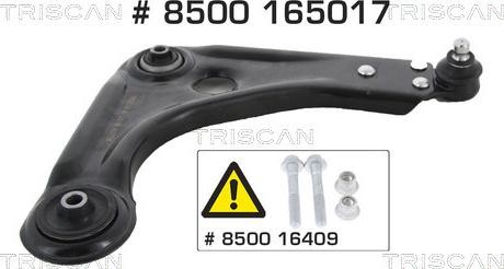 Triscan 8500 165017 - Track Control Arm autospares.lv