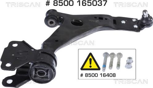 Triscan 8500 165037 - Track Control Arm autospares.lv