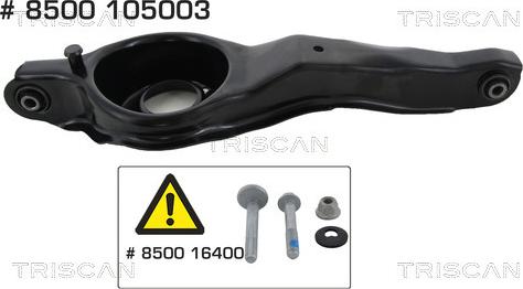 Triscan 8500 105003 - Track Control Arm autospares.lv