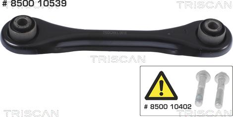 Triscan 8500 10539 - Track Control Arm autospares.lv