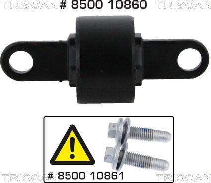 Triscan 8500 10860 - Bush of Control / Trailing Arm autospares.lv