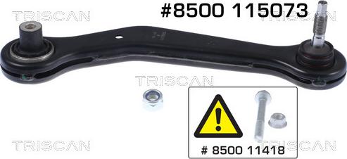 Triscan 8500 115073 - Track Control Arm autospares.lv