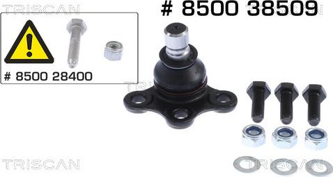 Triscan 8500 38509 - Ball Joint autospares.lv