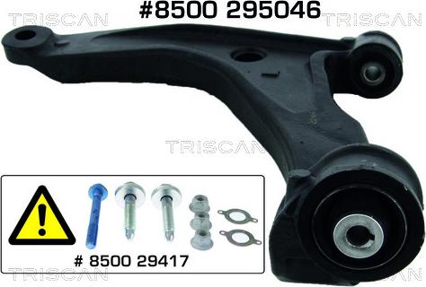 Triscan 8500 295046 - Track Control Arm autospares.lv