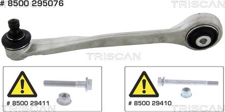 Triscan 8500 295076 - Track Control Arm autospares.lv