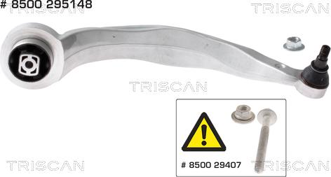 Triscan 8500 295148 - Track Control Arm autospares.lv