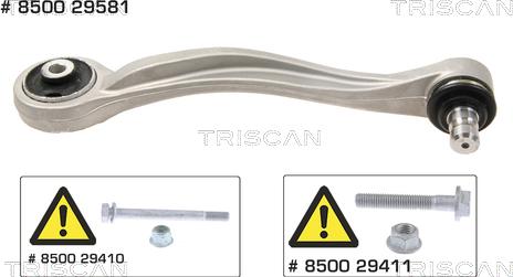 Triscan 8500 29581 - Track Control Arm autospares.lv