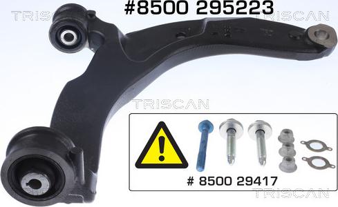 Triscan 8500 295223 - Track Control Arm autospares.lv