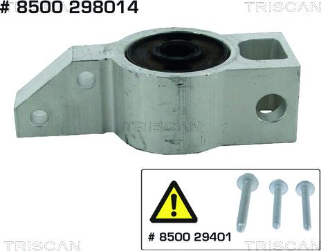 Triscan 8500 298014 - Bush of Control / Trailing Arm autospares.lv