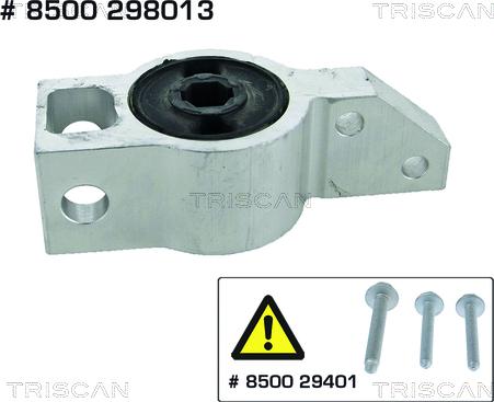 Triscan 8500 298013 - Bush of Control / Trailing Arm autospares.lv