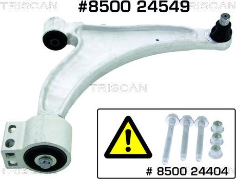 Triscan 8500 24549 - Track Control Arm autospares.lv