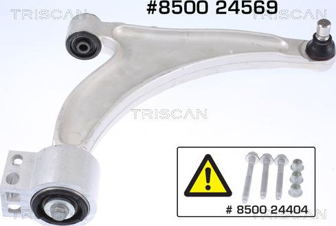 Triscan 8500 24569 - Track Control Arm autospares.lv